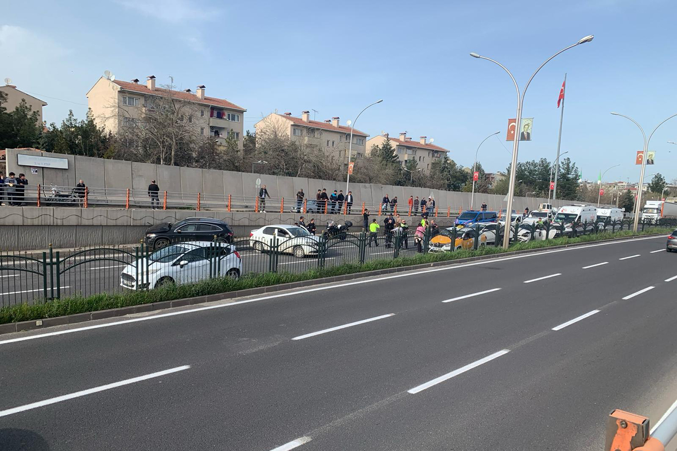 Diyarbakır’da zincirleme kaza: 4 yaralı