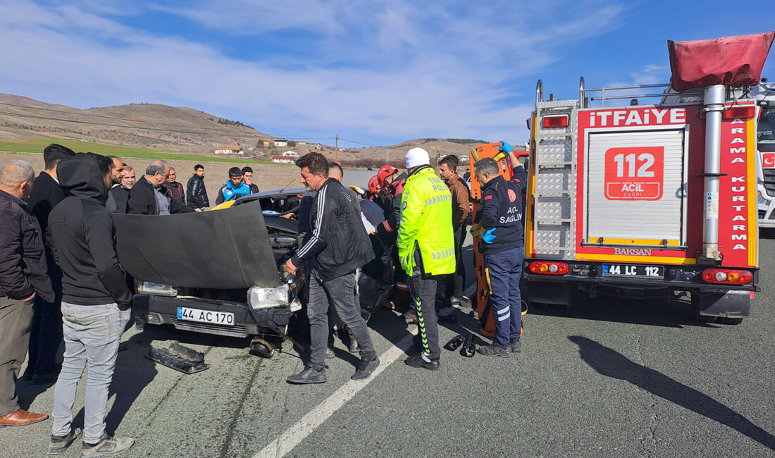 Malatya-Elazığ kara yolunda, yolcu