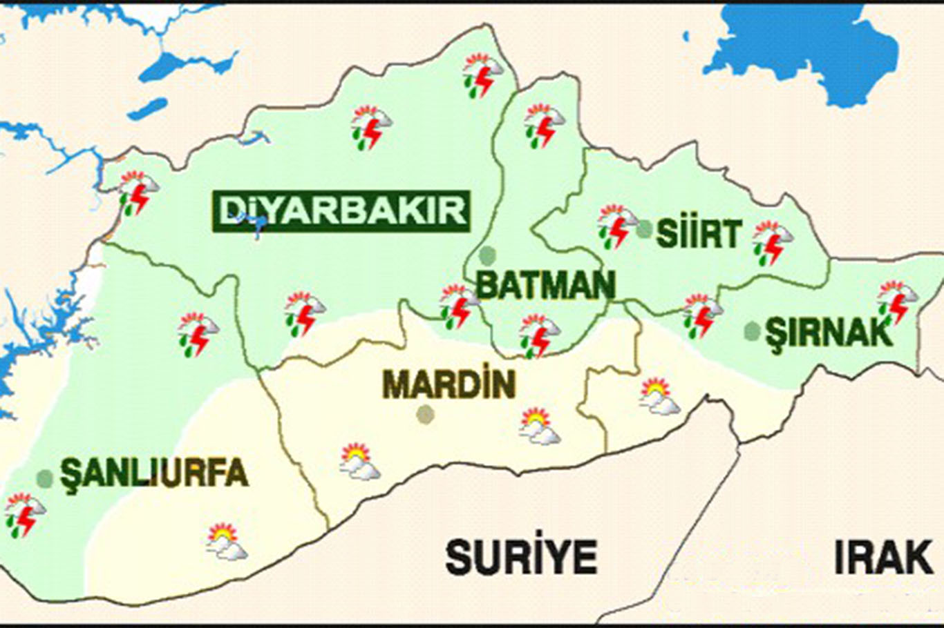 Hafta sonu ve bayram süresince bölgede hava durumu