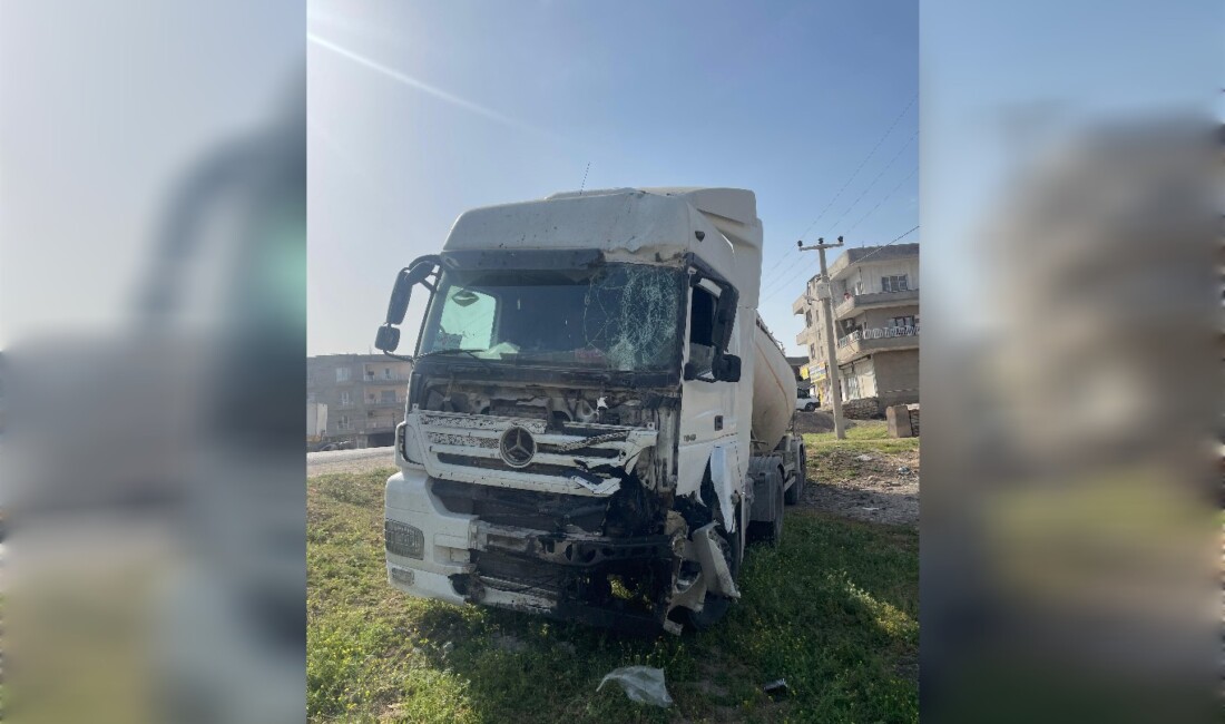 Mardin’in Artuklu ilçesinde tır