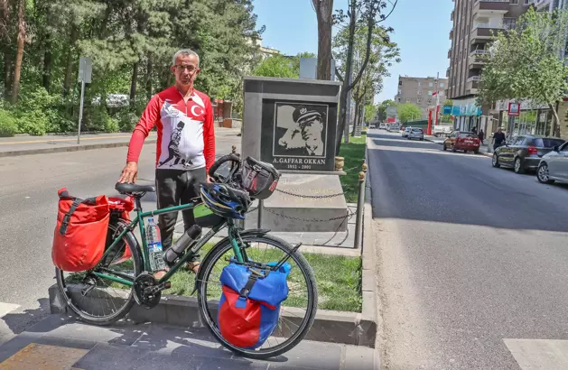 Şehit Emniyet Müdürü Gaffar Okkan için 1250 kilometre pedal çevirecek