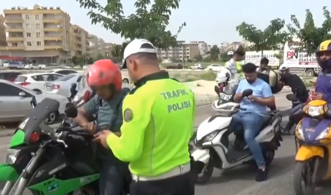 Şanlıurfa'da motosiklet ve motosiklet