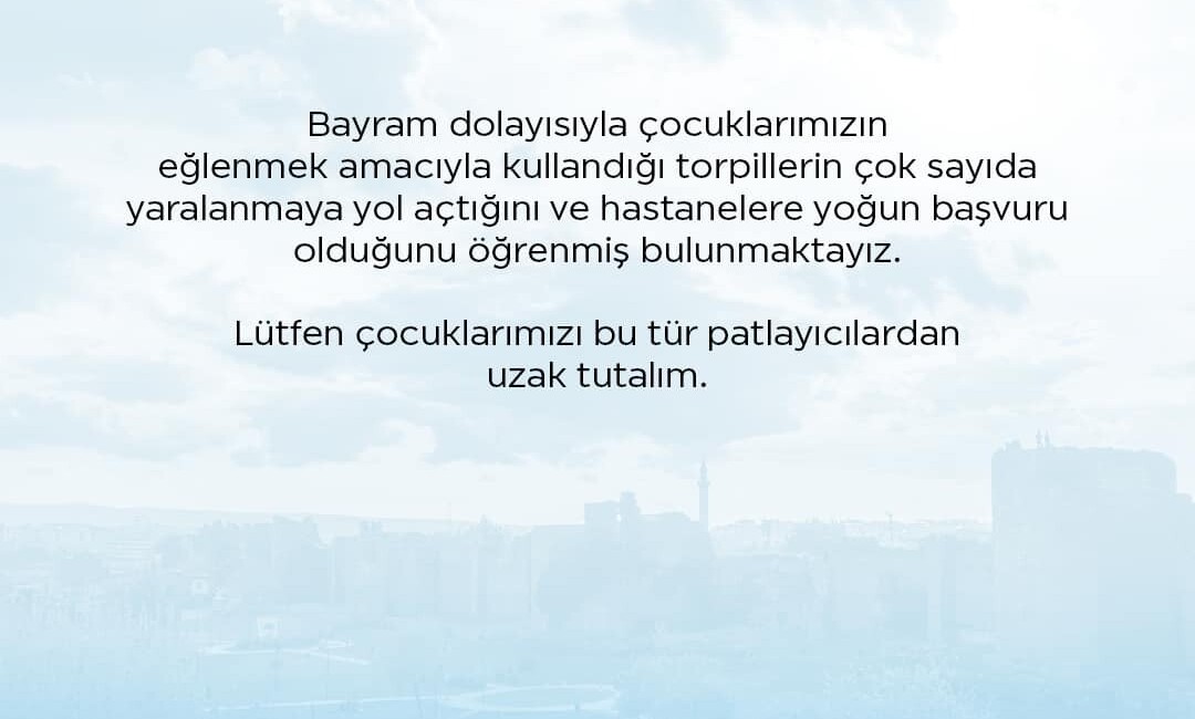 Diyarbakır Büyükşehir Belediyesinden 3