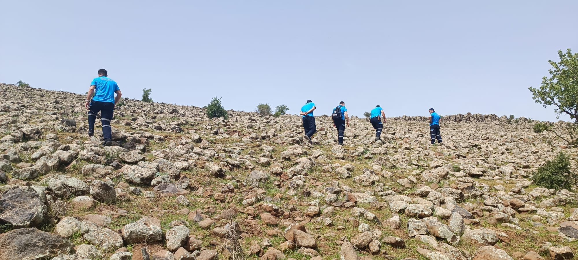 ARAMA ÇALIŞMALARINA DÜAK TA KATILDI