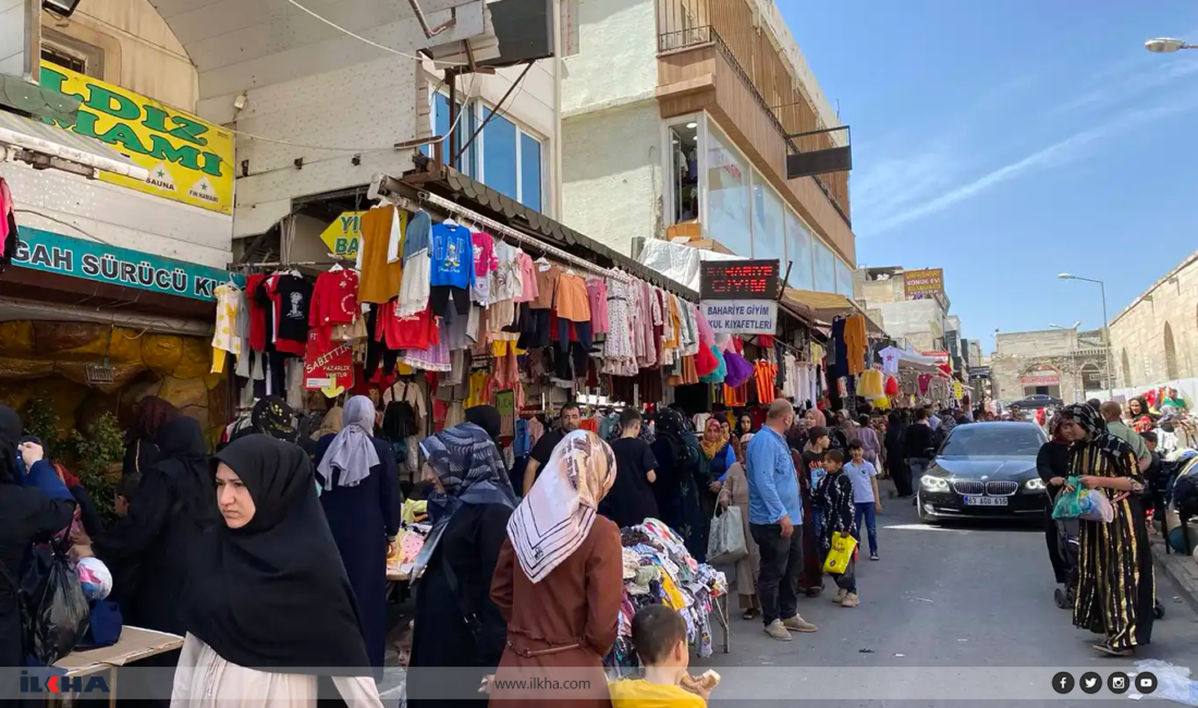 Şanlıurfa'da bayram öncesi alışveriş